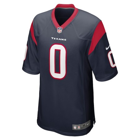 Maillot Houston Texans Davis Mills 0 Nike Bleu Marine 2021 NFL Draft  - Homme